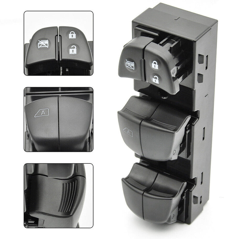 Front Left Driver Side Master Power Window Switch for Nissan Altima Leaf 2013-18