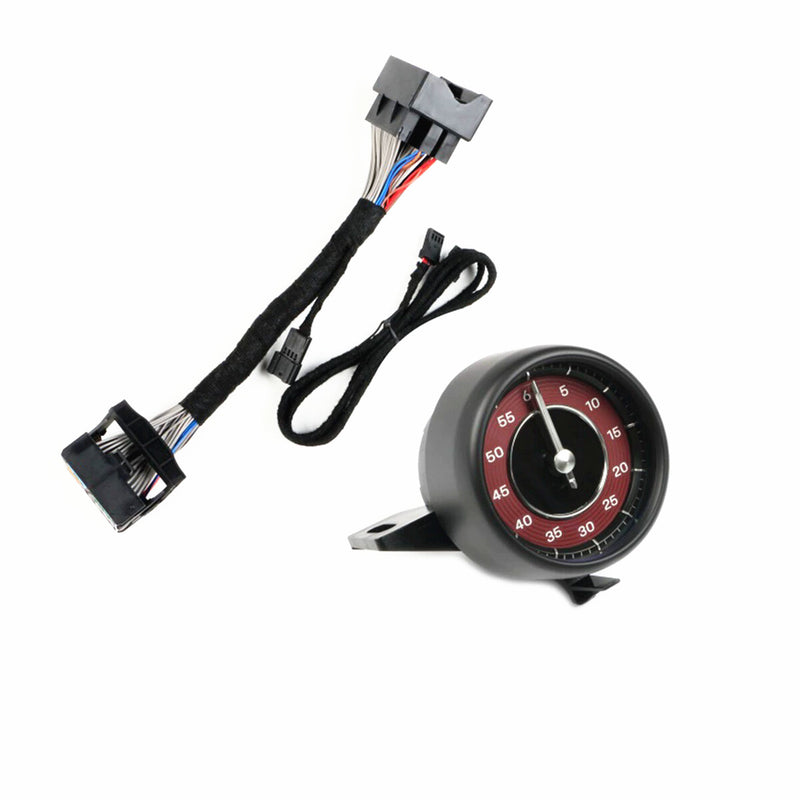 WXZOS Dashboard Sport Chrono Stopwatch Clock w/Panel for Porsche Cayenne 9Y0 2018-2023
