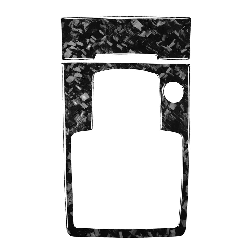 WXZOS Genuine Carbon Fiber Gear Shift Lever Panel Trim for Audi Q7 SQ7 2008-2015