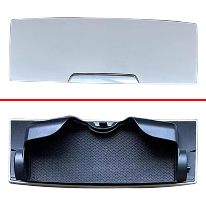 WXZOS Front Roof Sunglasses Storage Box Cover for Mercedes-Benz W205 C-class 2015-2021