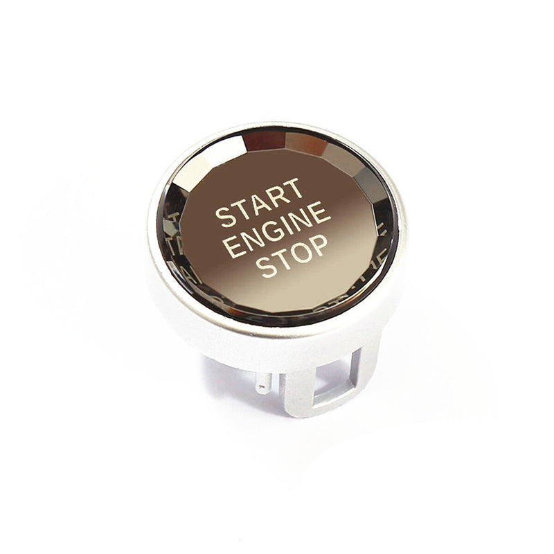 WXZOS Crystal Start Stop Ignition Switch Button Cover for Maserati	Ghibli 2014-2024