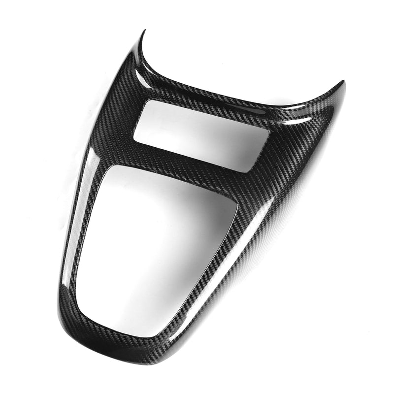 WXZOS Genuine Carbon Fiber Gear Shift Knob Lever Panel Trim for Hummer H3 2007-2010