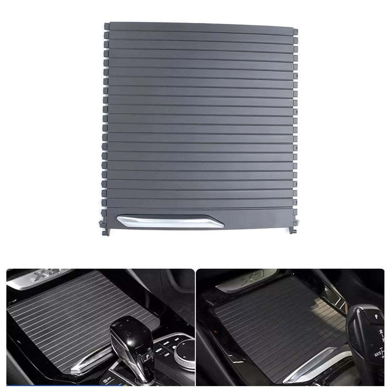 WXZOS Center Console Cup Holder Sliding Cover Slat Cover for BMW X3 G01 F97 2018-2024