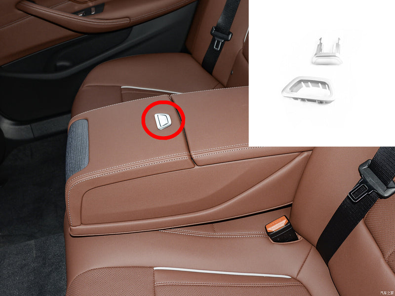 WXZOS Rear Seat Armrest Box Switch Button Cover Repair for BMW 5series 2017-2023 G30