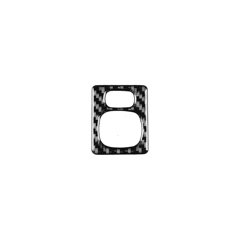WXZOS Genuine Carbon Fiber Wing Mirror Switch Trim for Toyota Tundra 2007-2013