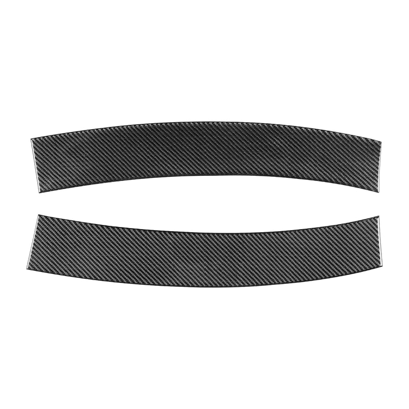 WXZOS Genuine Carbon Fiber Front Roof Panel Trim for Chevrolet Corvette C8 2020-2024