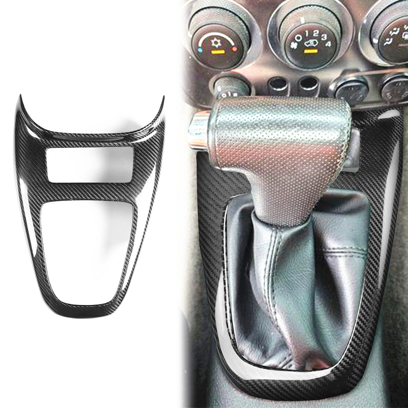 WXZOS Genuine Carbon Fiber Gear Shift Knob Lever Panel Trim for Hummer H3 2007-2010