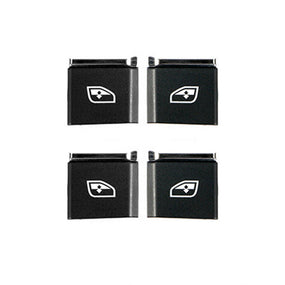 4 x Master Window Switch Button Cover Cap Repair for Porsche Panamera 2010-2016