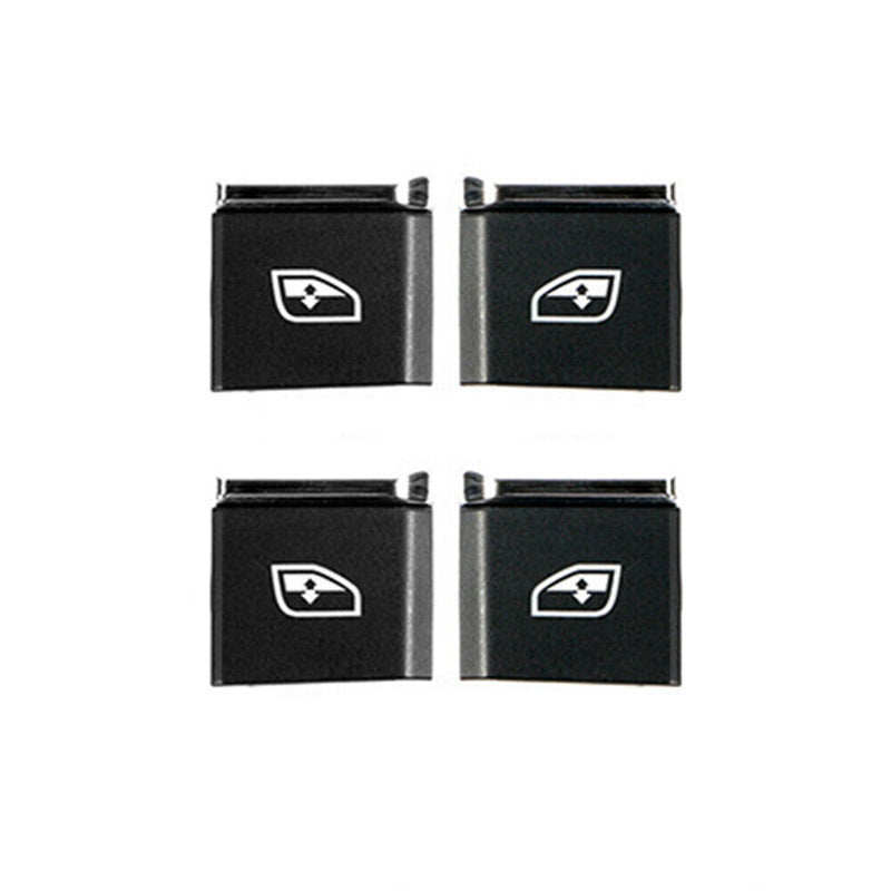 4 x Master Window Switch Button Cover Cap Repair for Porsche Panamera 2010-2016