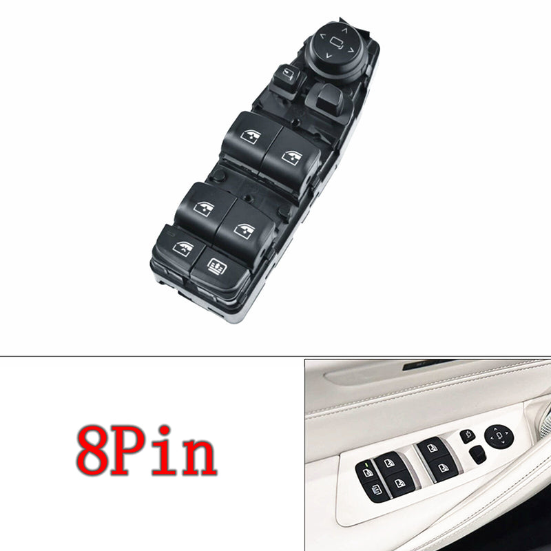 WXZOS 8Pin Driver Side Master Power Window Switch for BMW X1 X2 2021-2023