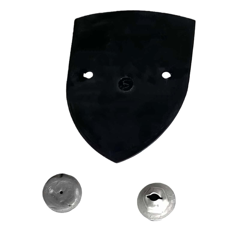 WXZOS  Front Hood Bonnet Emblem Gasket Seal w/Nuts for Porsche Boxster (981) 2013-2016