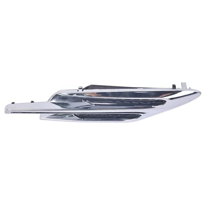 WXZOS 1PC Front Right Chrome Side Fender for Bentley Bentayga 2016-2020