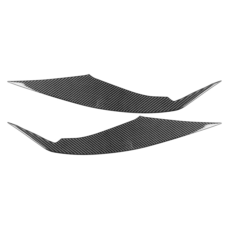WXZOS Genuine Carbon Fiber Rear Bumper Vent Trim for Chevrolet Corvette C8 2020-2024