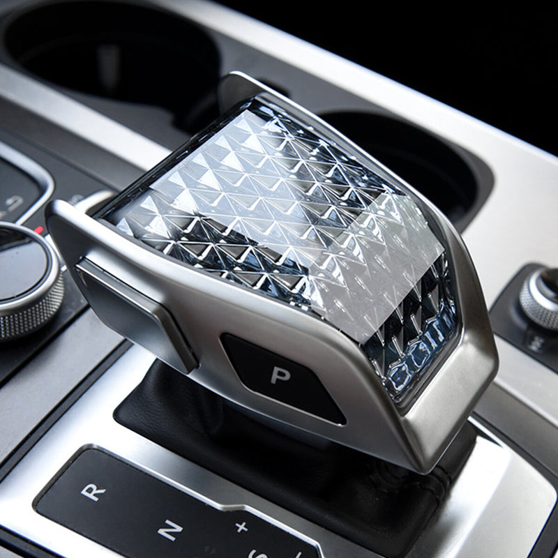 WXZOS Crystal Gear Shift Lever Knob Assembly for Audi A5 S5 RS5 2017-2024 Only Fit LHD