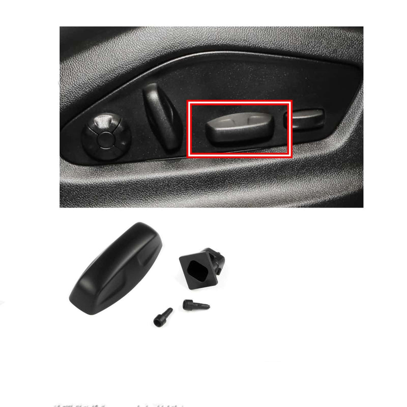 WXZOS Car Front Seat Adjustment Switch Button Cover w/Clip for Porsche Cayenne 2011-24