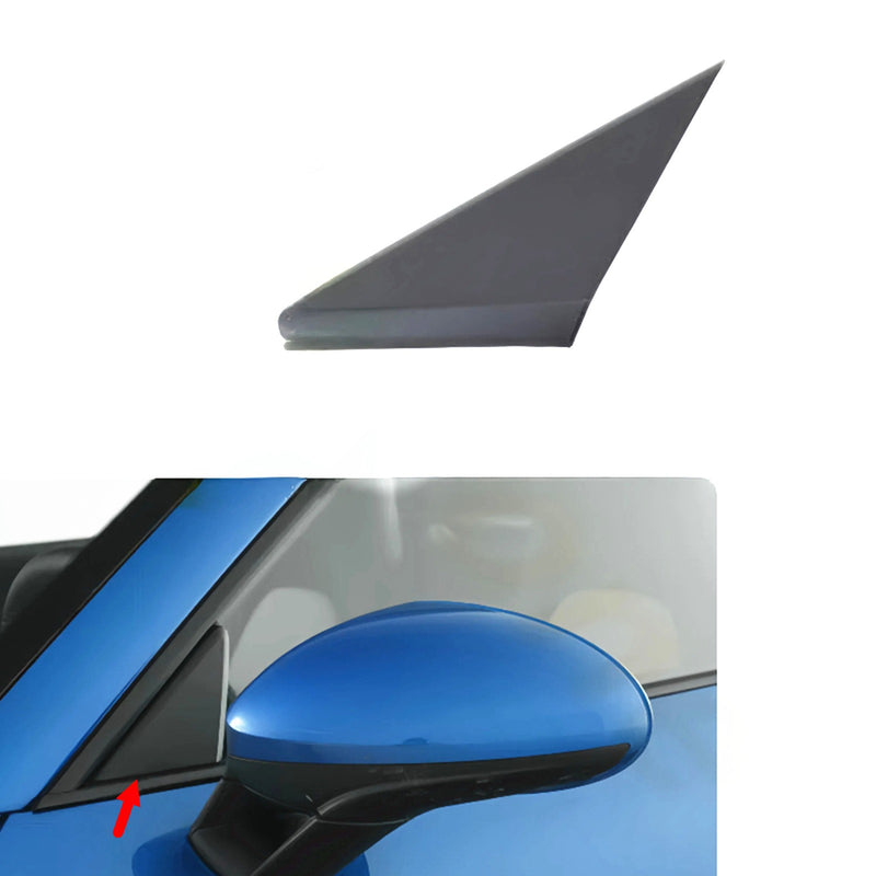 WXZOS Side Rear View Wing Mirror Triangle Panel for Porsche Boxster (981) 2014-2016