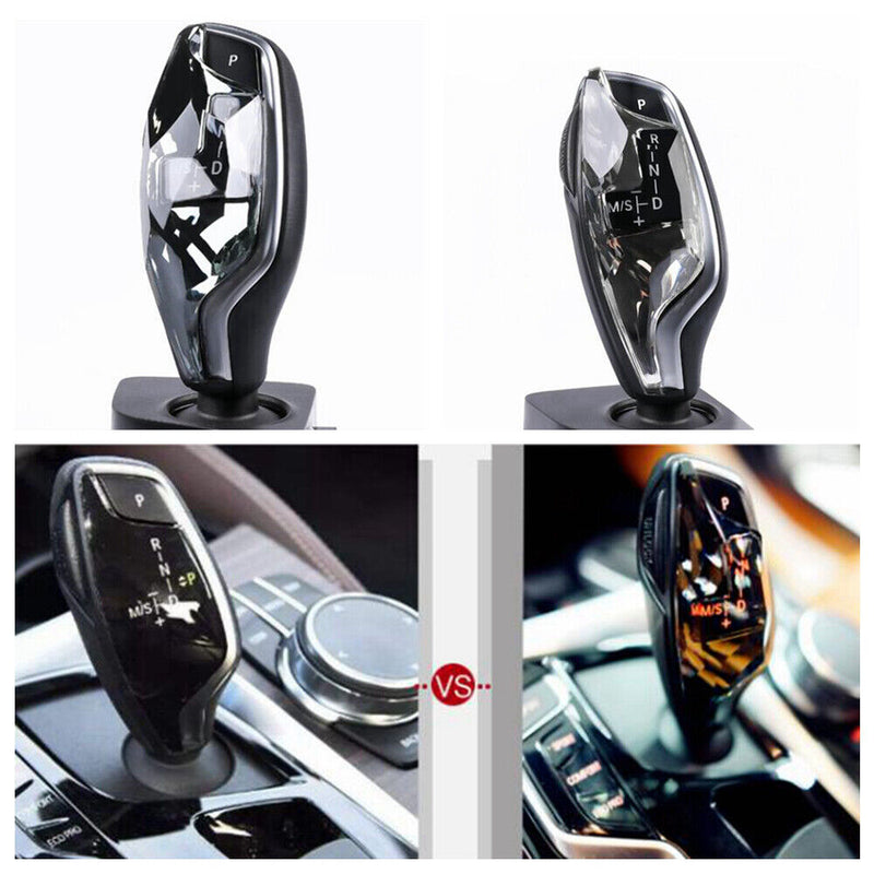 Rock Crystal Gear Shift Knob Cover Decor for BMW G30 525i 530i 540i 2018-