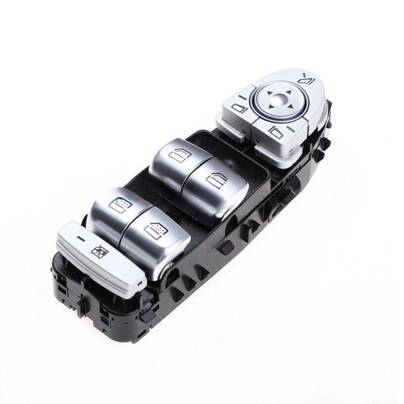 Black Left Master Power Window Switch for Benz E-Class W213 4Door 2017-2020 LHD