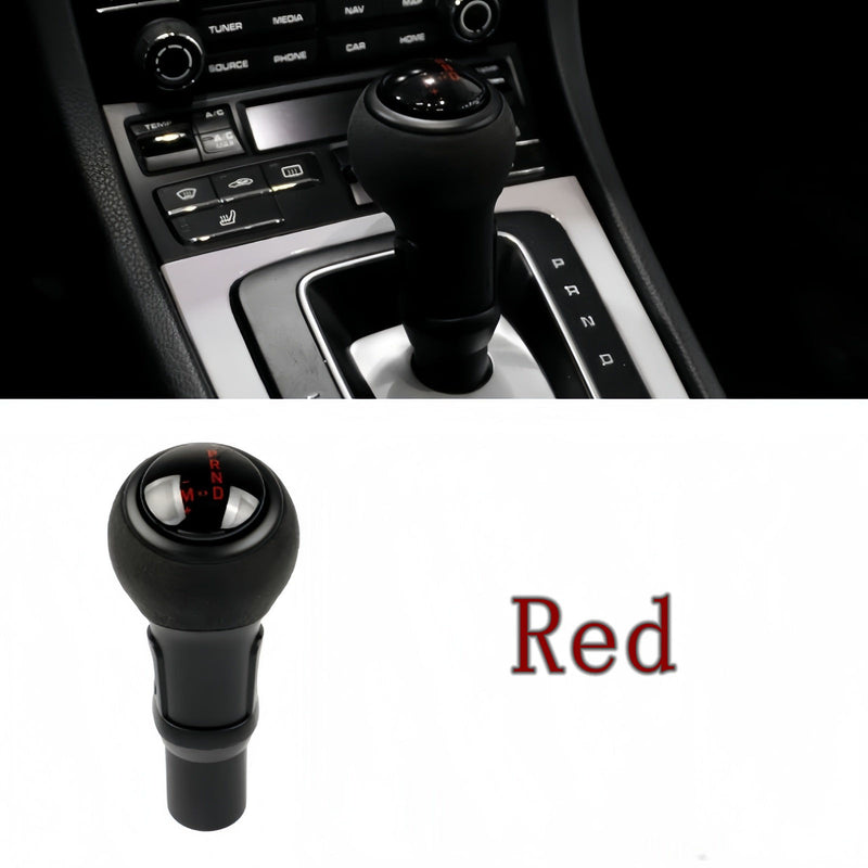 Alcantara Automatic Gear Shift Knob Lever for Porsche 997 991 911 2009-2018