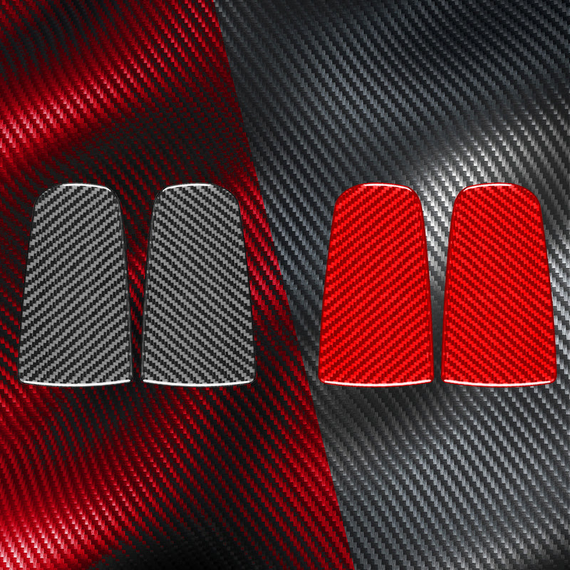 WXZOS Genuine Carbon Fiber Front Head Restraint Trim for Mercedes W254 GLC 2023-2024