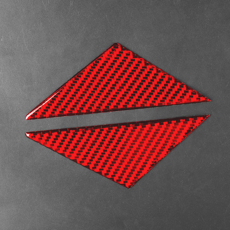 WXZOS Genuine Carbon Fiber A-Pillar Cover Trim for Porsche 718 Cayman (982) 2017-2025