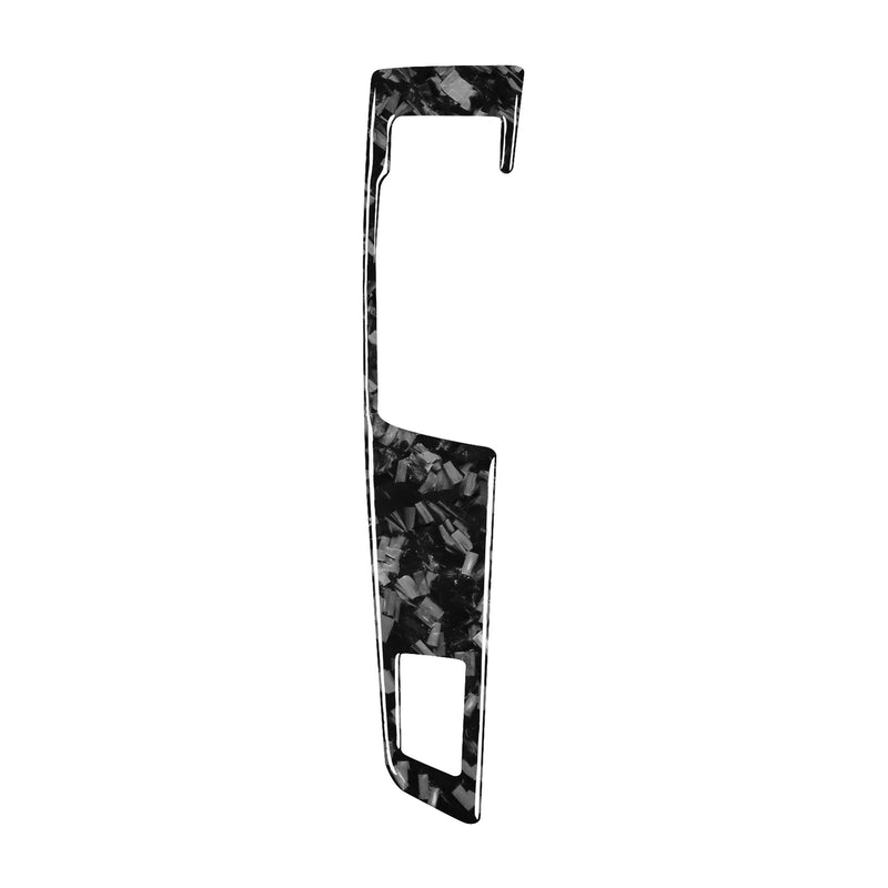 WXZOS Genuine Carbon Fiber Gear Shift Lever Panel Trim for BMW F10 5series 2011-2017
