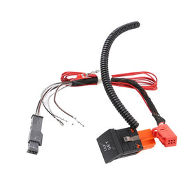 TPMS Tire Pressure Monitoring Warning Switch & Harness for VW Golf MK5 MK6 EOS