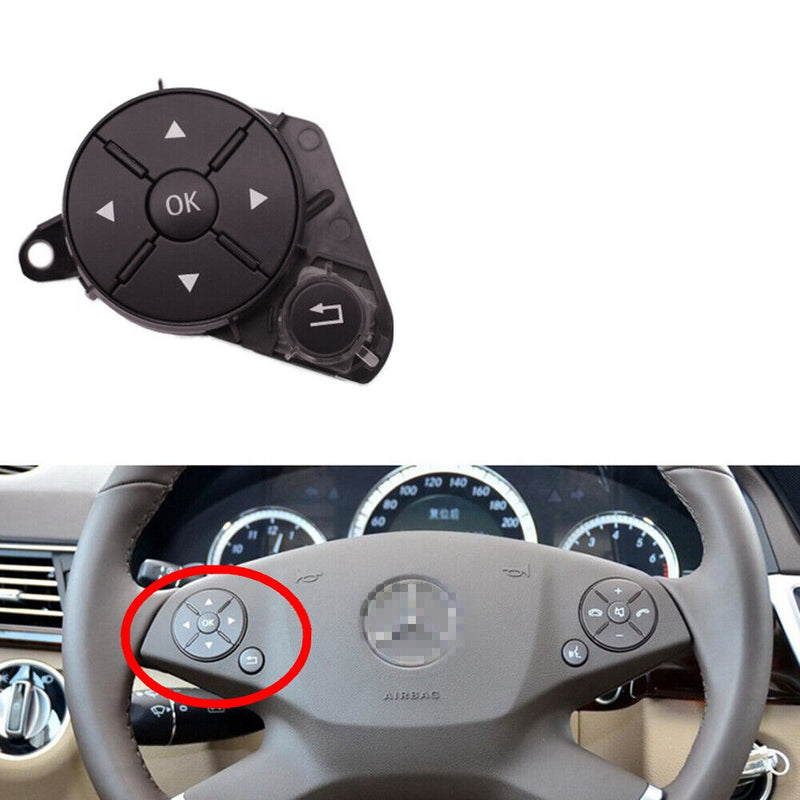 Left Side Button Steering Wheel Switch For Mercedes-Benz W204 W212 2012-2016