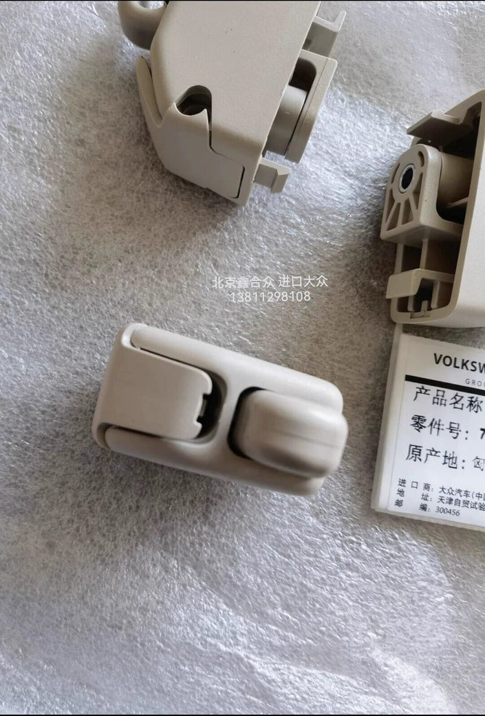 Sale Beige Sun Visor Clip Hook Retainer for VW Touareg 2018-2023