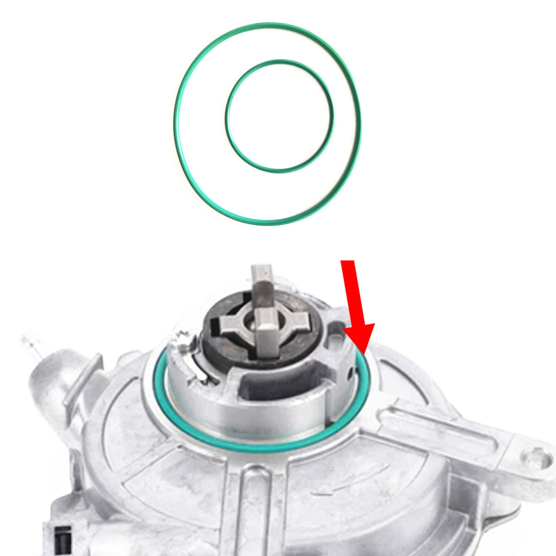 WXZOS M272 Engine Brake Vacuum Pump Seal Ring for Mercedes W211 S211 E-Class 2002-2009