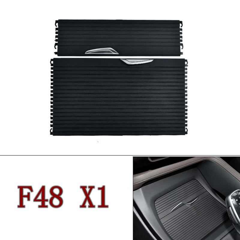 WXZOS Center Console Cup Holder Sliding Cover Slat Cover for BMW X2 F39 2017-2022