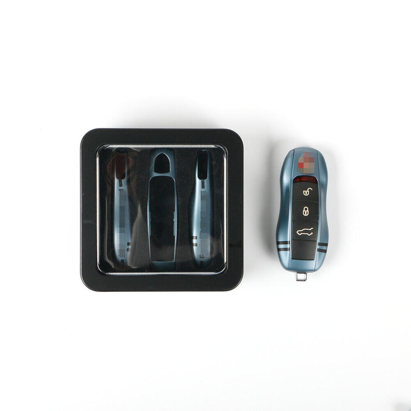 Remote Key Case Fob Cover For Porsche Cayenne Panamera Macan Cayman Boxster 911