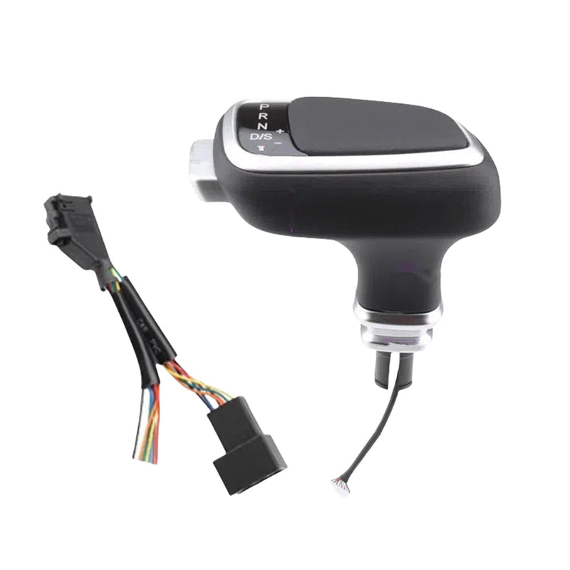 WXZOS LED Gear Shift Knob Lever w/Gaiter Boot for Audi A6 C6 S6 RS6 (AT) 2005-2011