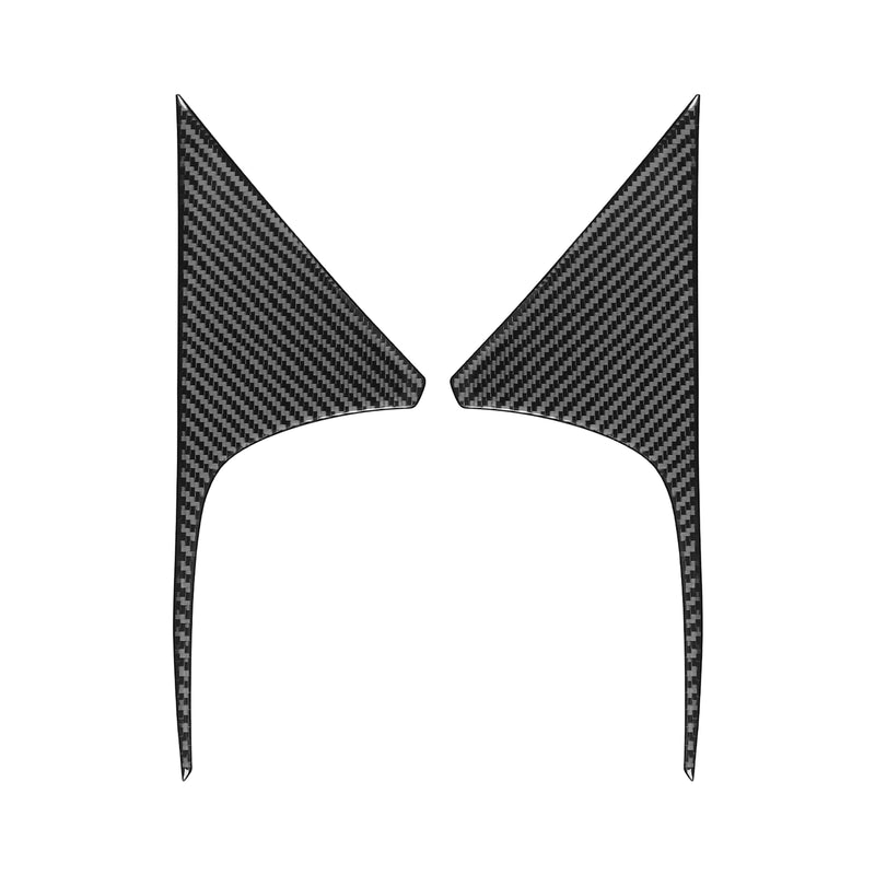 WXZOS Genuine Carbon Fiber A-Pillar Trim for Mercedes-Benz W206 C-class 2022-2024