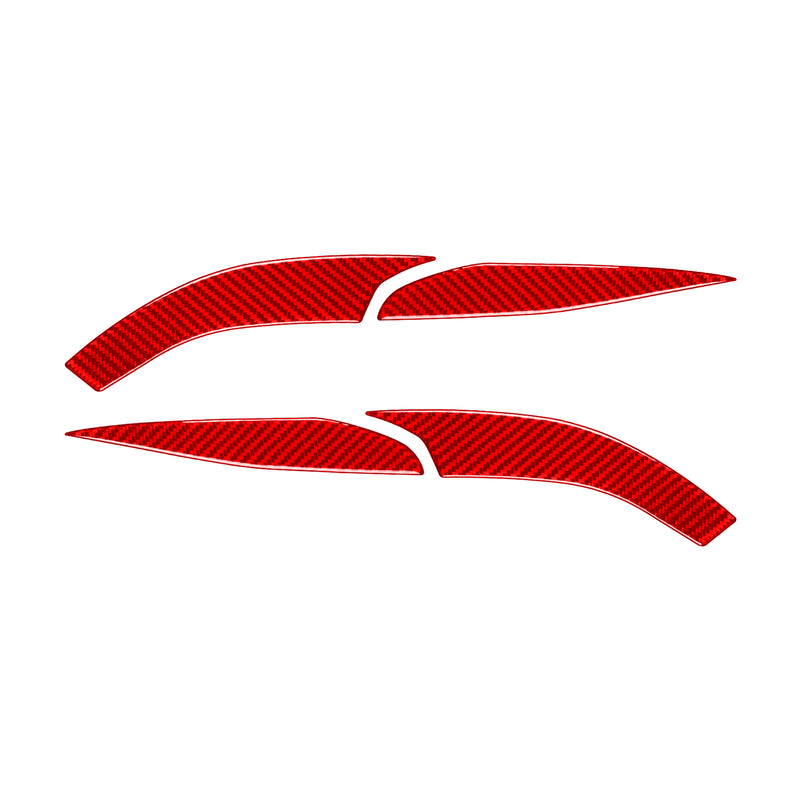 WXZOS Genuine Carbon Fiber Side Wing Mirror Trim for Mercedes W206 C-class 2022-2024