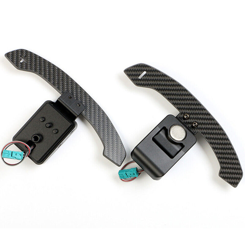 Car Carbon Fiber Steering Wheel Shift Paddle Shifter for BMW X6 F16 F86 2014-19