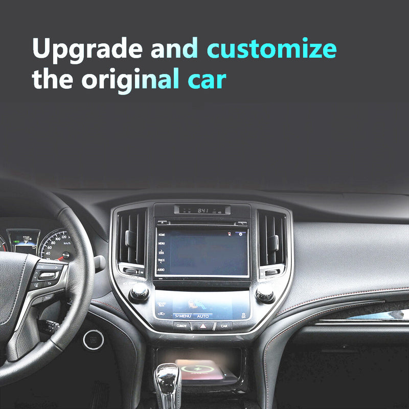 WXZOS Center Console Phone Wireless Fast Charging Pad for Toyota Crown 2015-2018