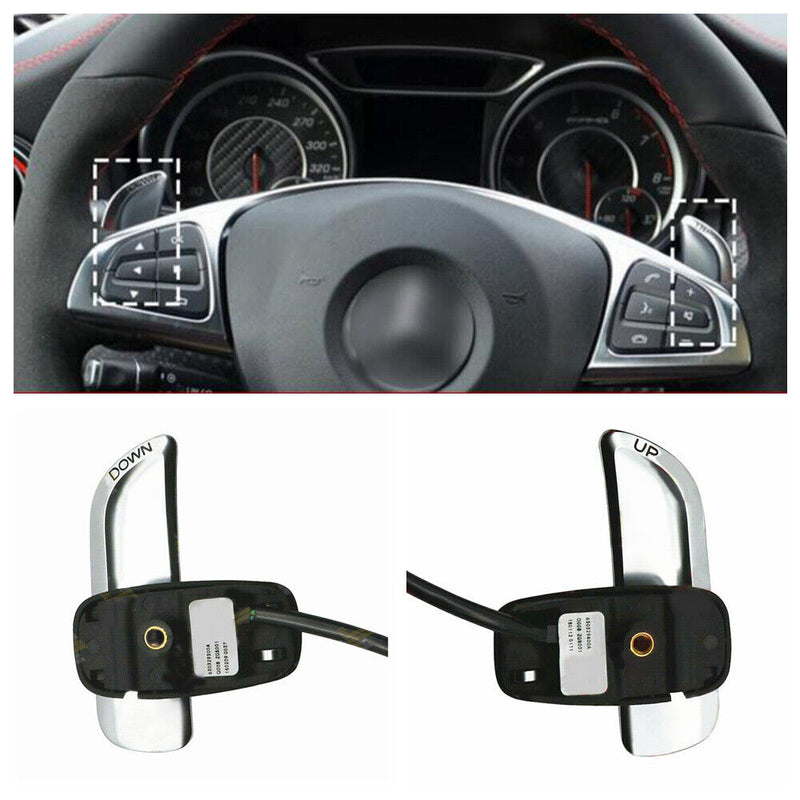 Steering Wheel Shift Paddle Shifter for Mercedes-Benz CLA-Class (C117) 2014-2018
