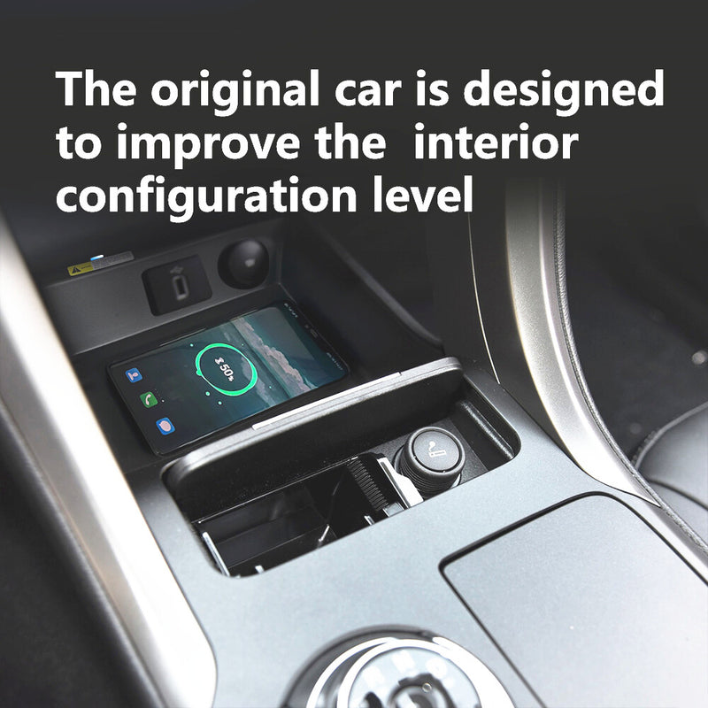WXZOS Center Console Phone Wireless Fast Charging Pad for Ford Mondeo 2017-2018