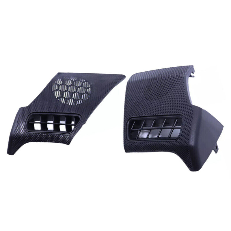 Black Dash Vent Speaker Grill Cover for Mercedes 1996-2003 W210 E-Class E320/430