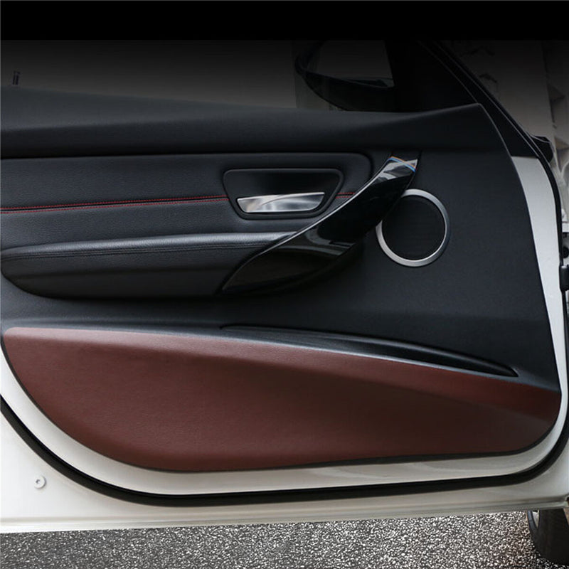 WXZOS 1SET PVC Interior Door Panel Cover Anti-collision Film for BMW X5 E70 2008-2013