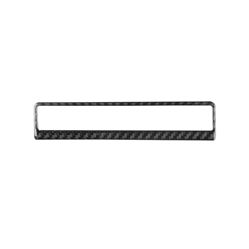 WXZOS Genuine Carbon Fiber Hazard Light Switch Trim for Chevrolet Corvette C8 2020-24