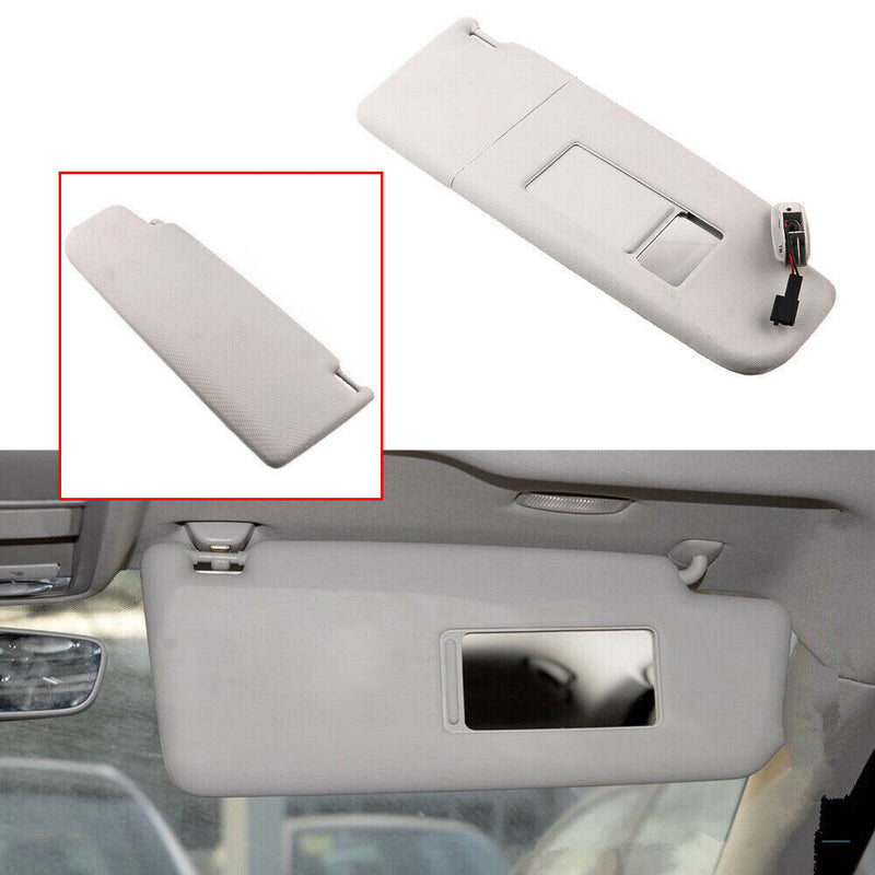 Front Right Passenger Side Sun Visor w/Mirror for VW 1998-2005 Beetle Passat B5