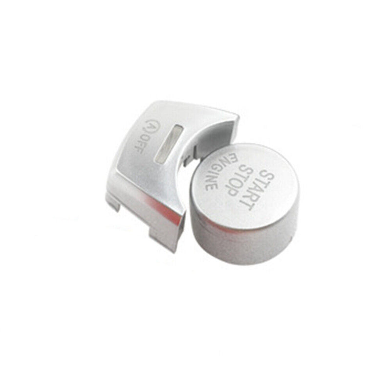 Silver Engine Start Stop Button Cover Kit for BMW 7 Series F01 F02 F04 2009-2015