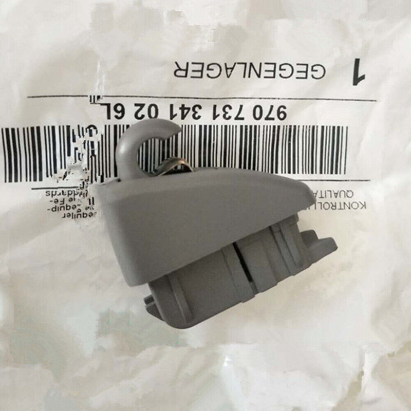 Gray Sun Visor Gray Clip Hook Retainer for Porsche Panamera 2010-2016