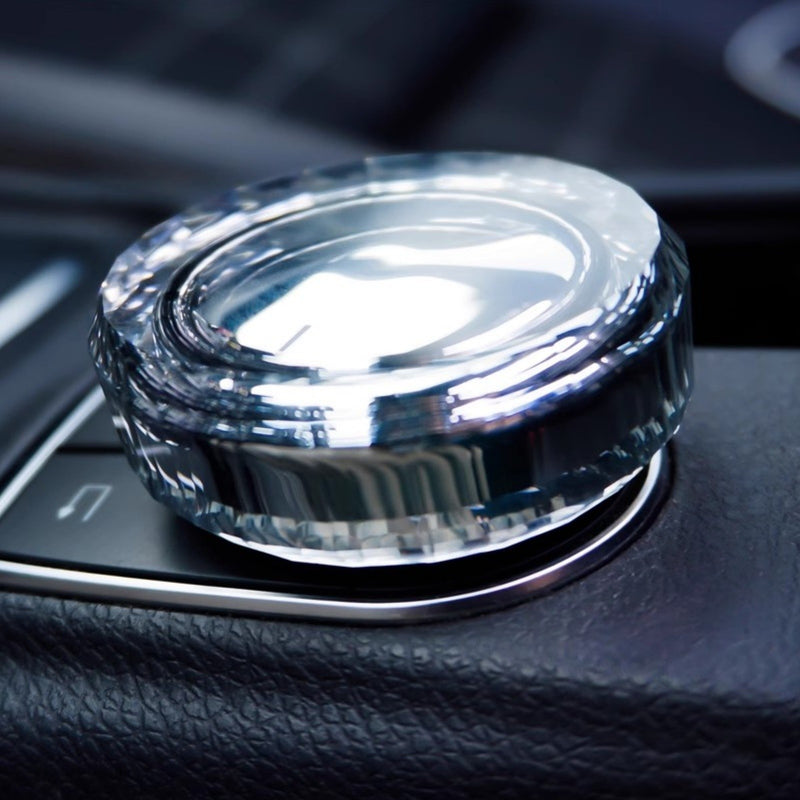 WXZOS COMAND Controller Knob Crystal Cover Trim for Mercedes-Benz W246 B-Class 2012-19
