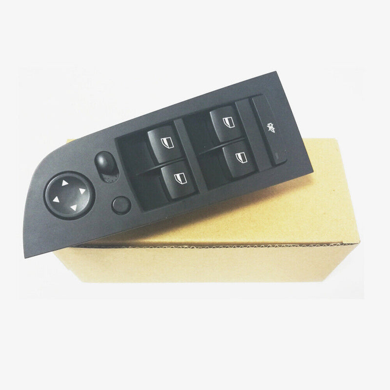Black Left Driver side Master Power Window Switch for BMW E90 E91 4Door Sedan