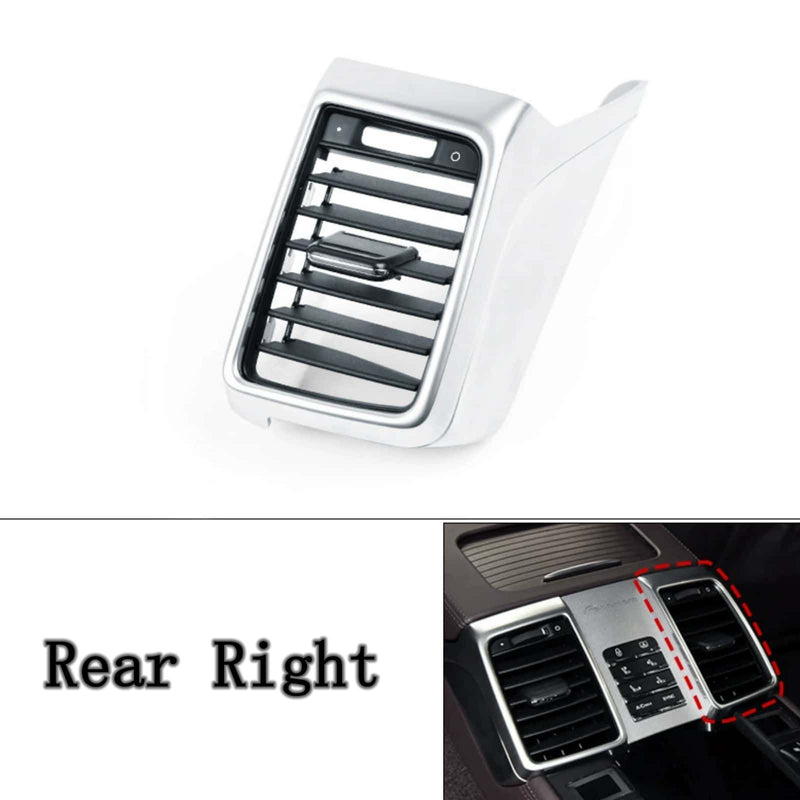 WXZOS Rear Center Console Air Vent Grille Trim for Porsche Panamera (970) 2010-2016