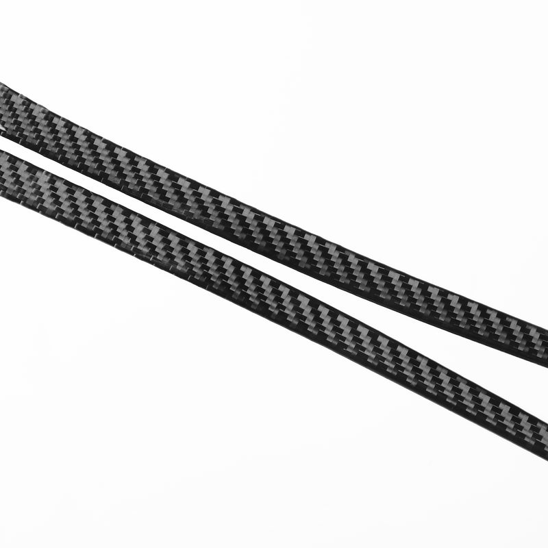 WXZOS Genuine Carbon Fiber Rear Taillight Trim Bezel for Chevrolet Corvette C8 2020+