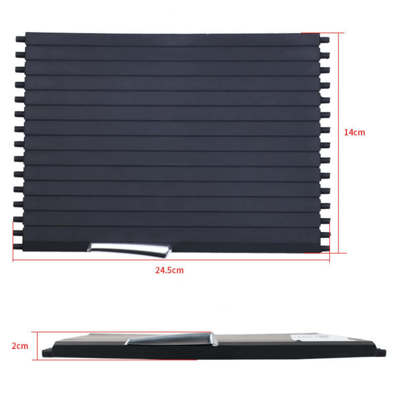 WXZOS Center Console Cup Holder Sliding Cover Slat Cover for BMW X5 E70 2007-2013
